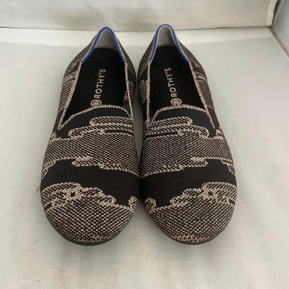Rothy’s kids retired print loafer ballet flat